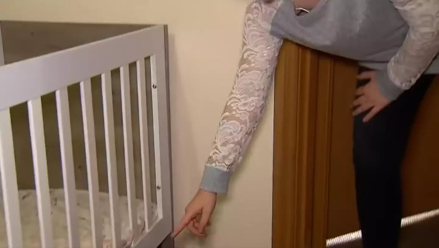 The mum said she went into panic mode.