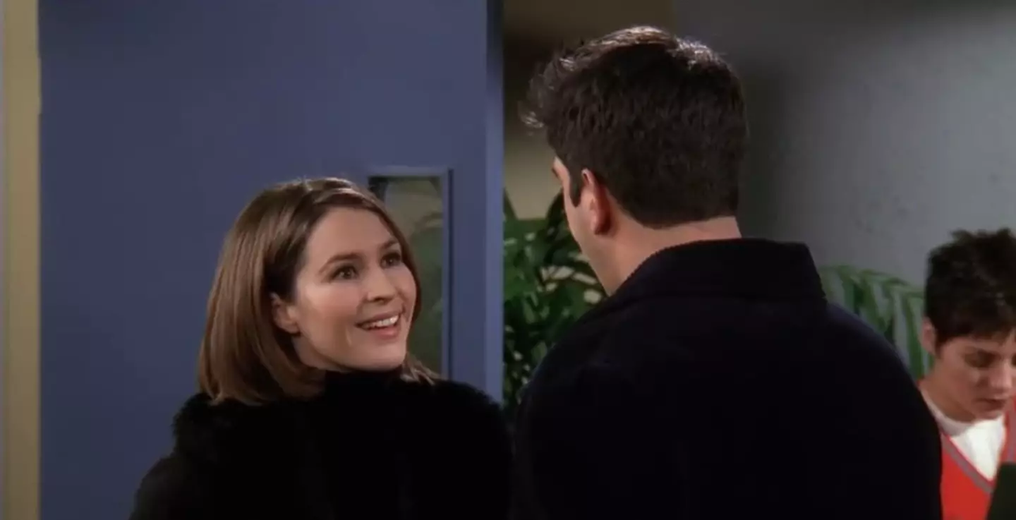 The episode saw Ross and Emily get engaged. (NBC)