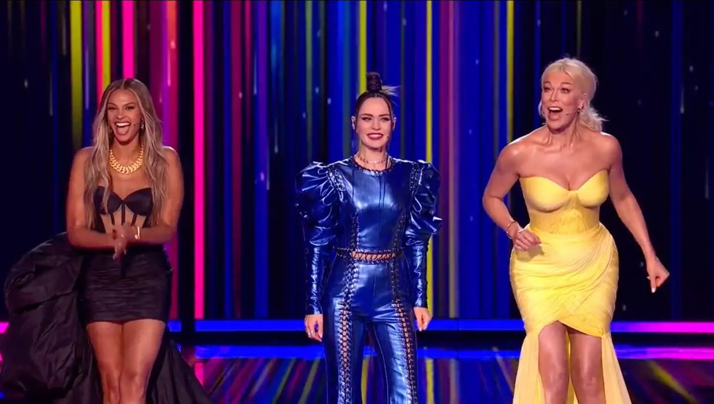 The three presenters have received praise on social media.