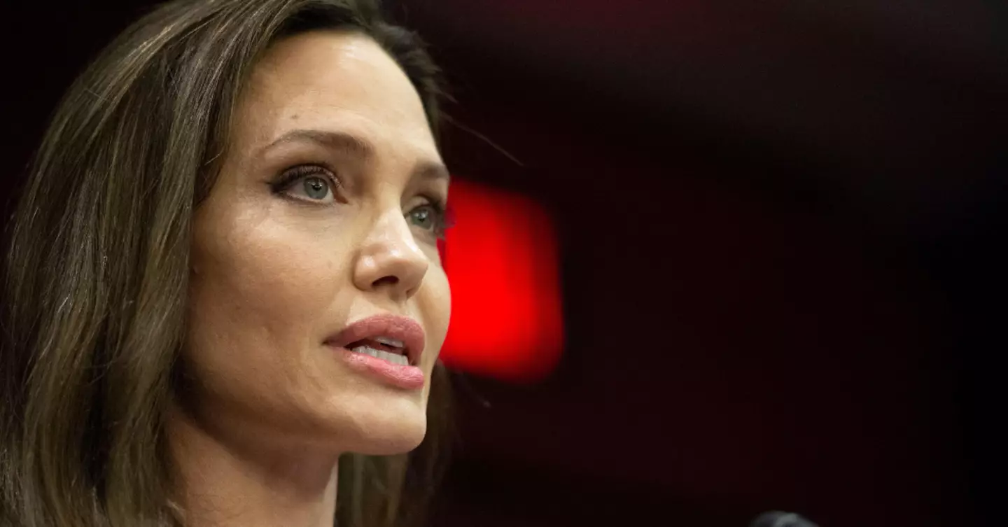 Angelina Jolie is looking for information from a sealed FBI report on her confrontation with Brad Pitt.