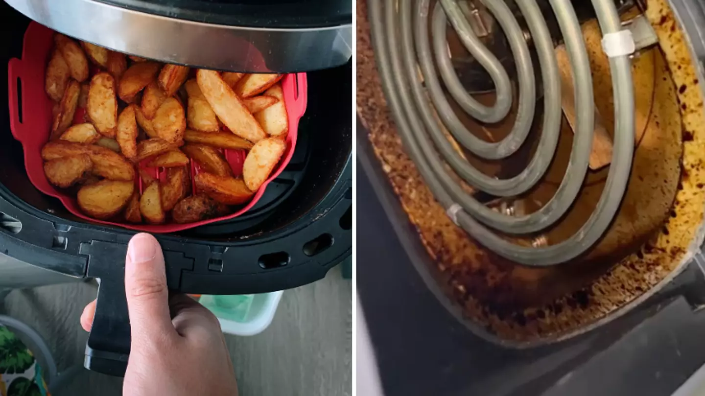 People all have the same solution after finding out the hidden air fryer part they never clean