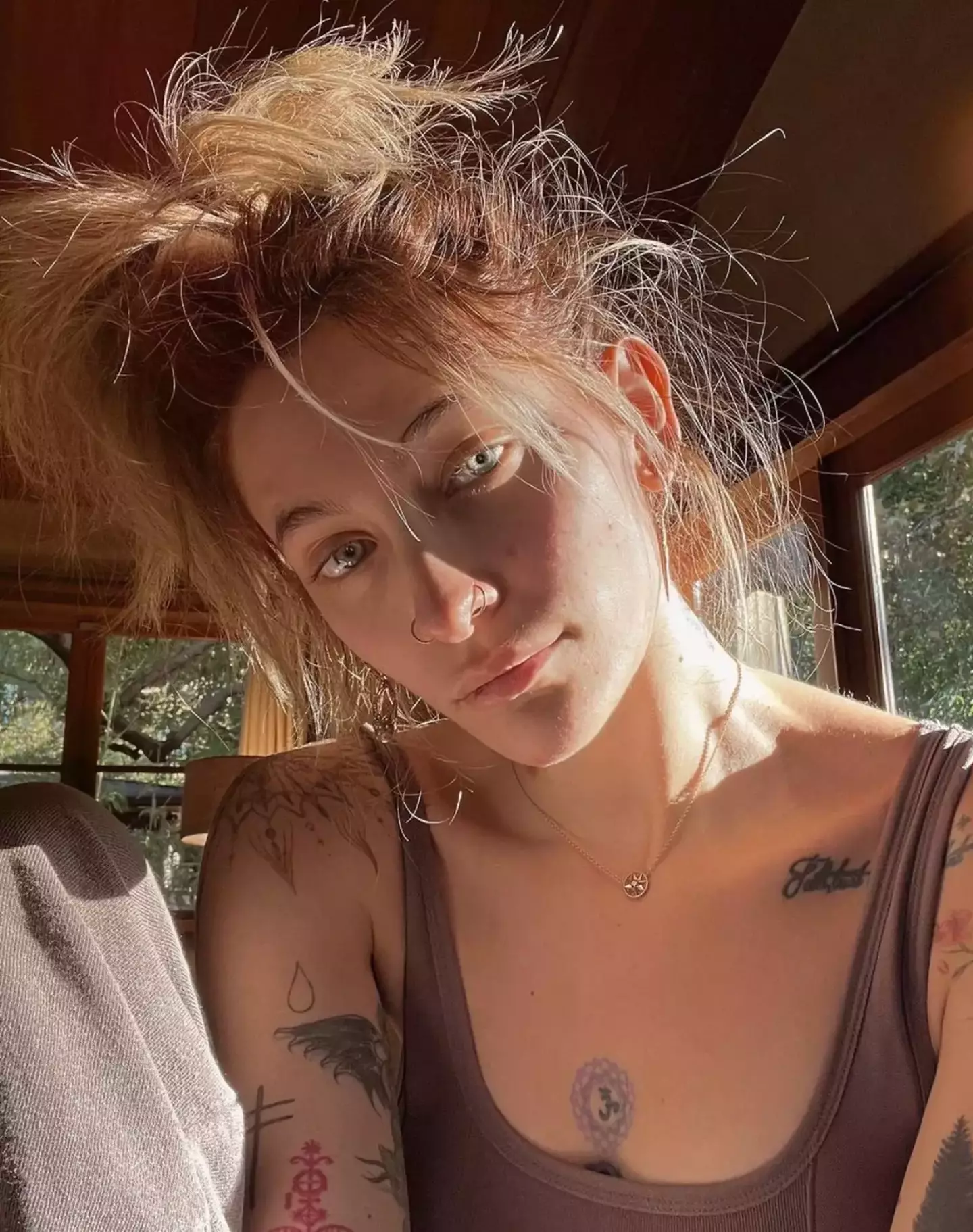 Paris Jackson has a lot of tattoos.