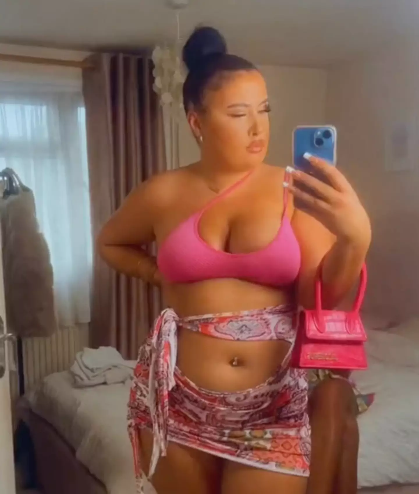 Katie Haywood claimed a restaurant in Mayfair had been 'fatphobic' towards her.