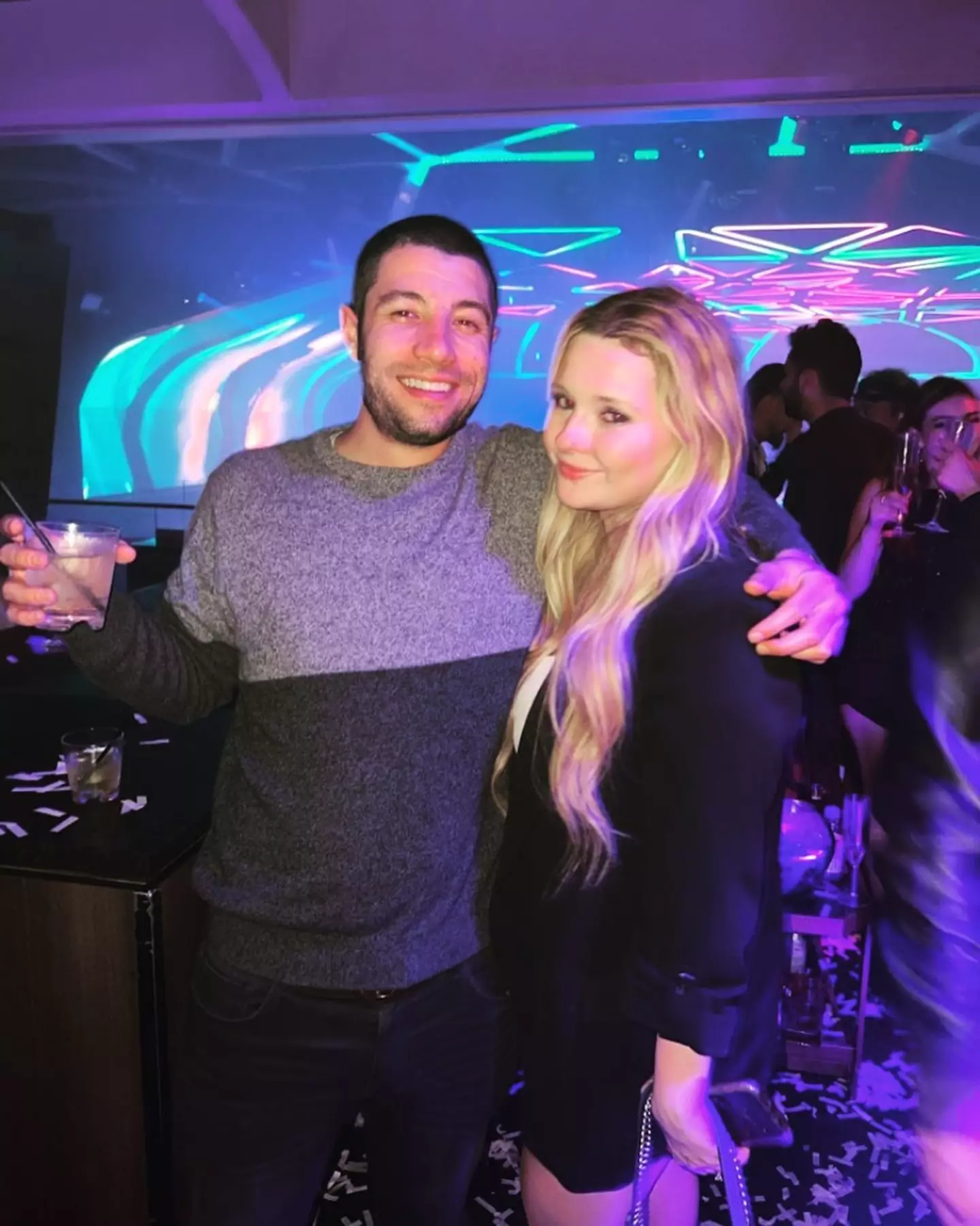 Abigail Breslin with Ira Kunyansky.