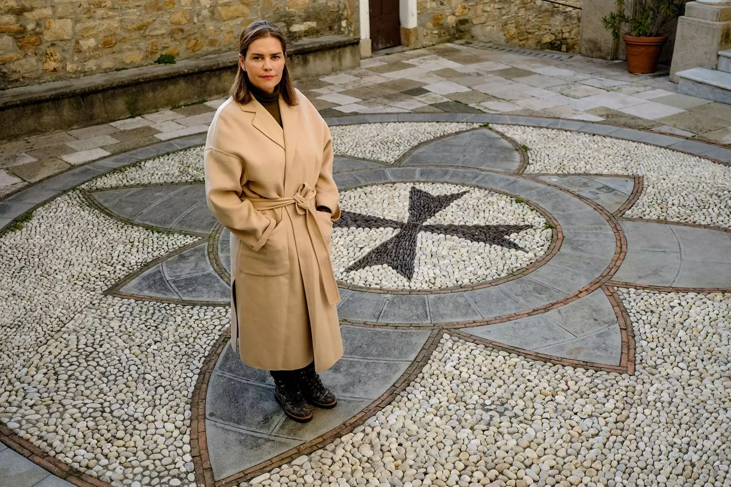 Nina Menegatto, the Princess of Seborga, signed the death certificate (MARCO BERTORELLO/AFP via Getty Images)