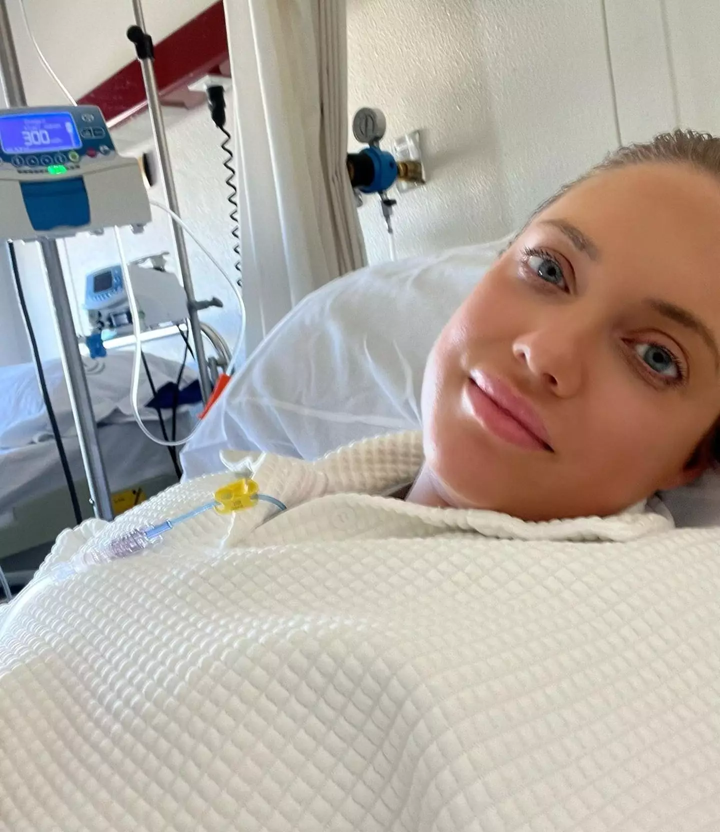 Patricia often shared updates from her hospital bed.