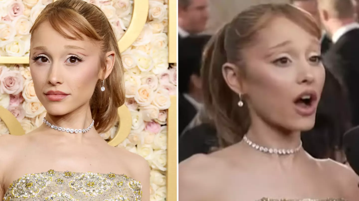 Ariana Grande defended after reporter asked 'sick' question on Golden Globes red carpet