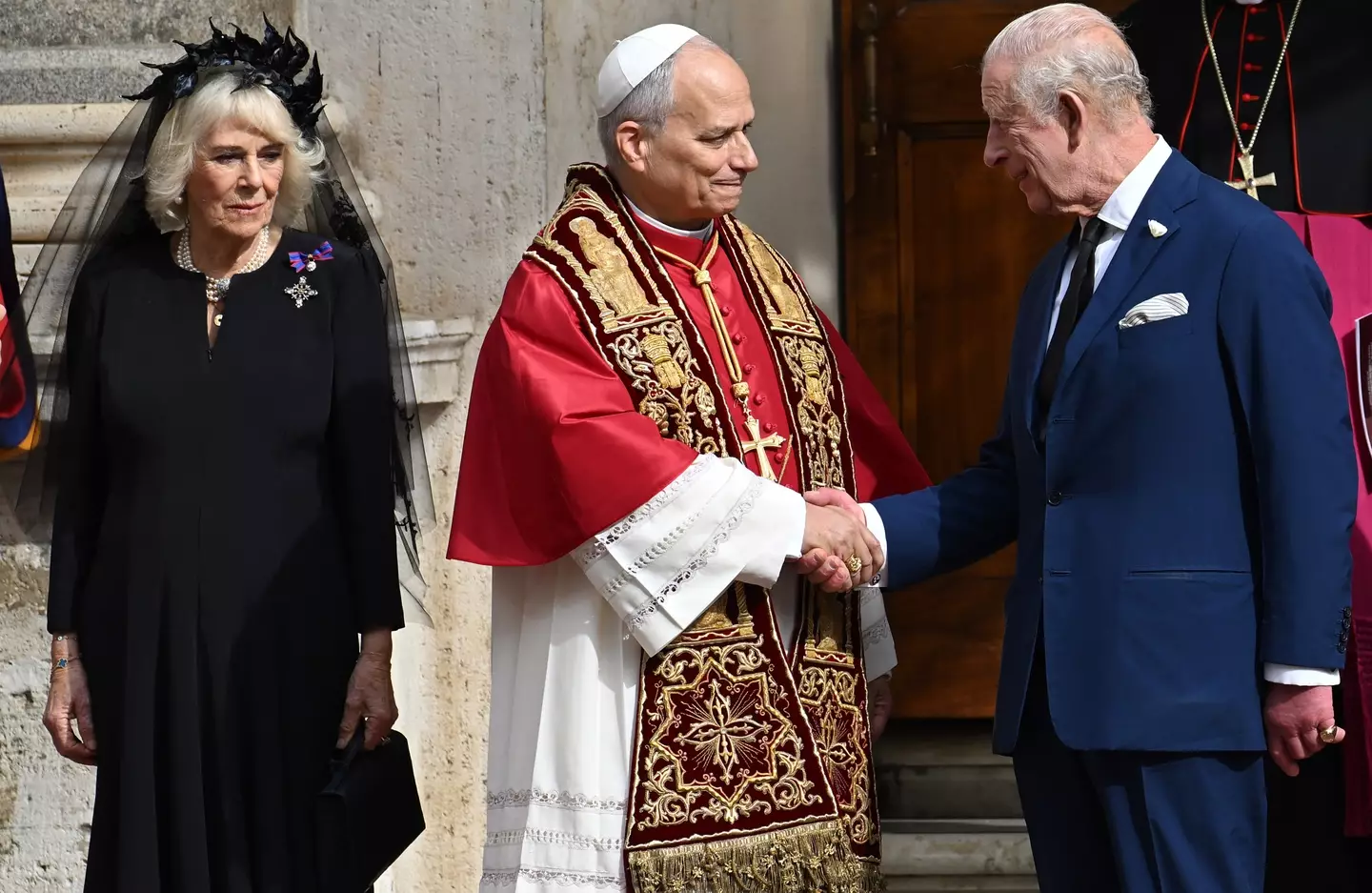 Charles met with the Pope in Rome (Franco Origlia/Getty Images)