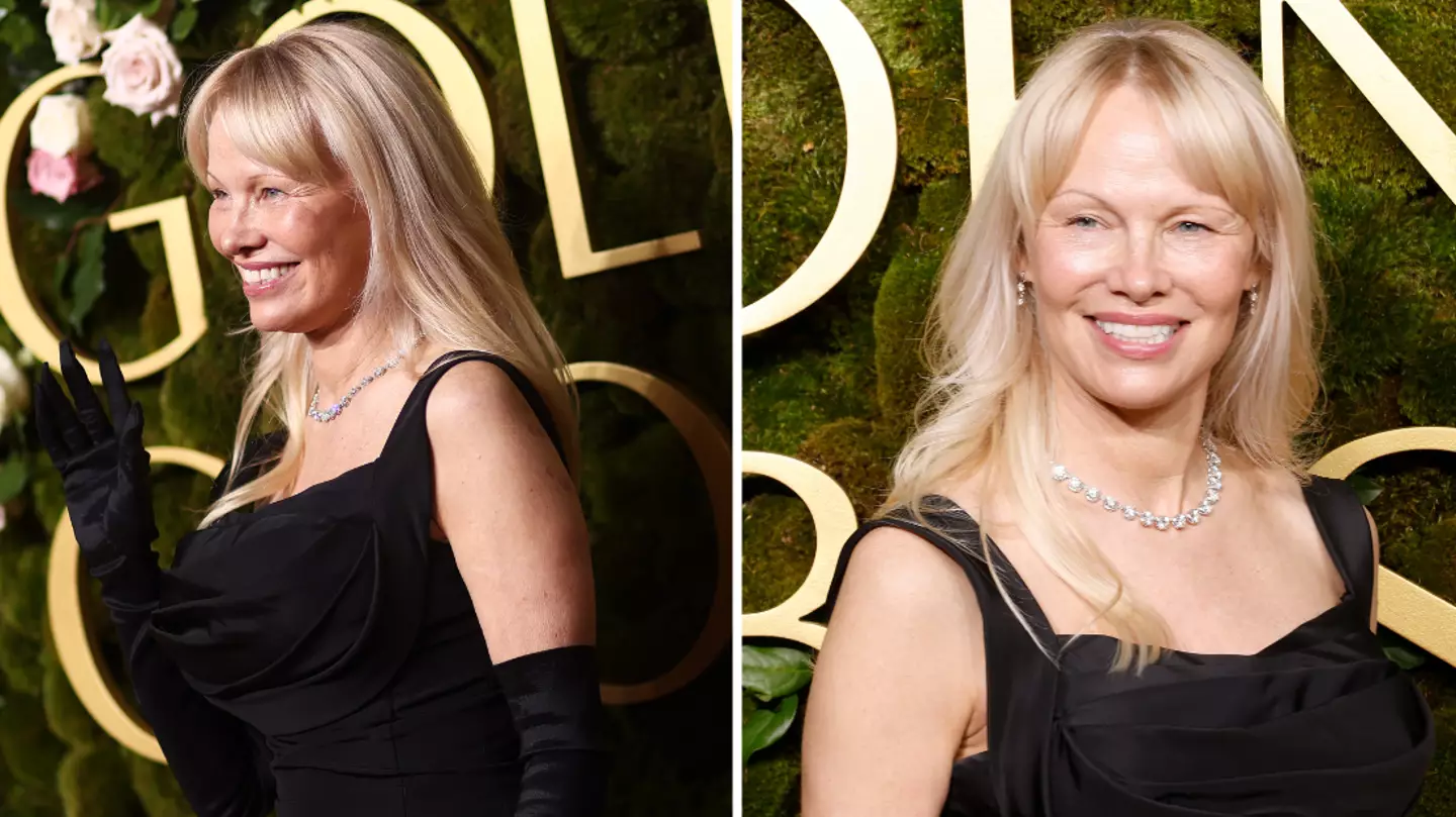 Pamela Anderson steals the show at Golden Globes as she reveals truth behind her new look
