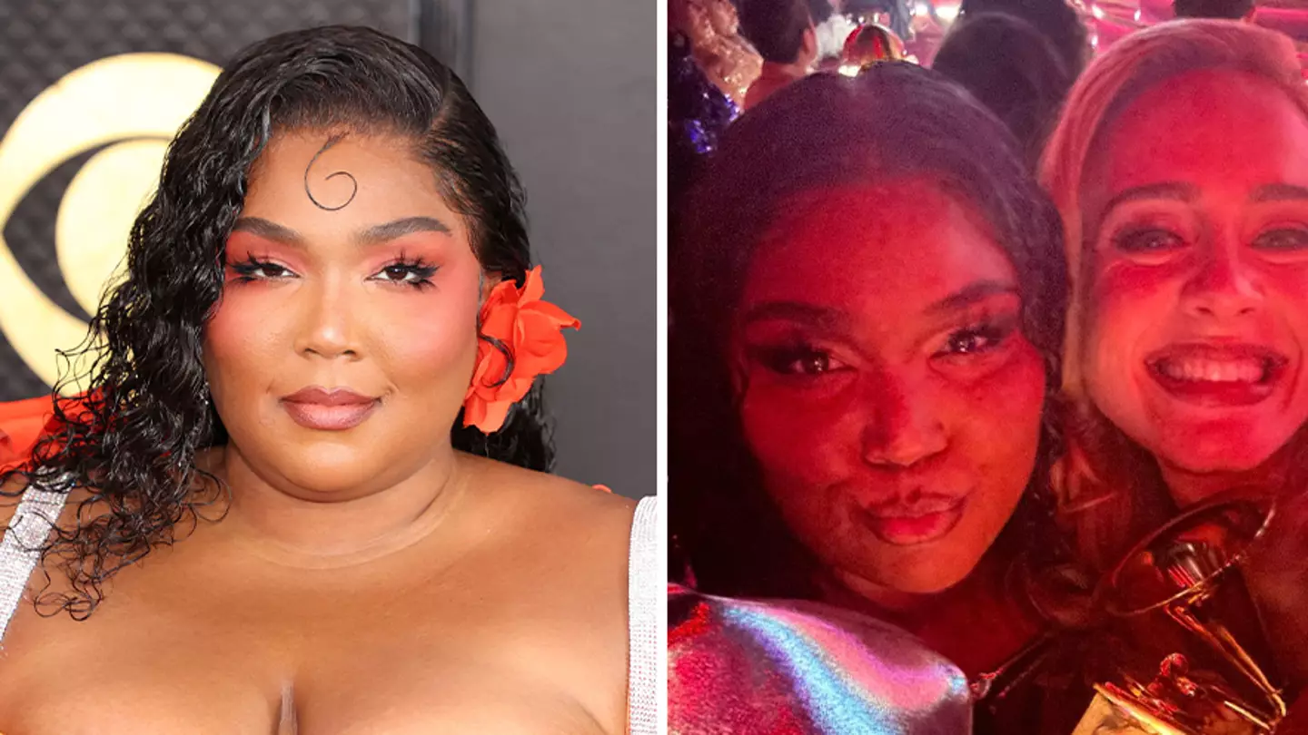 Lizzo admits she goes to Adele's house for boozy wine dates