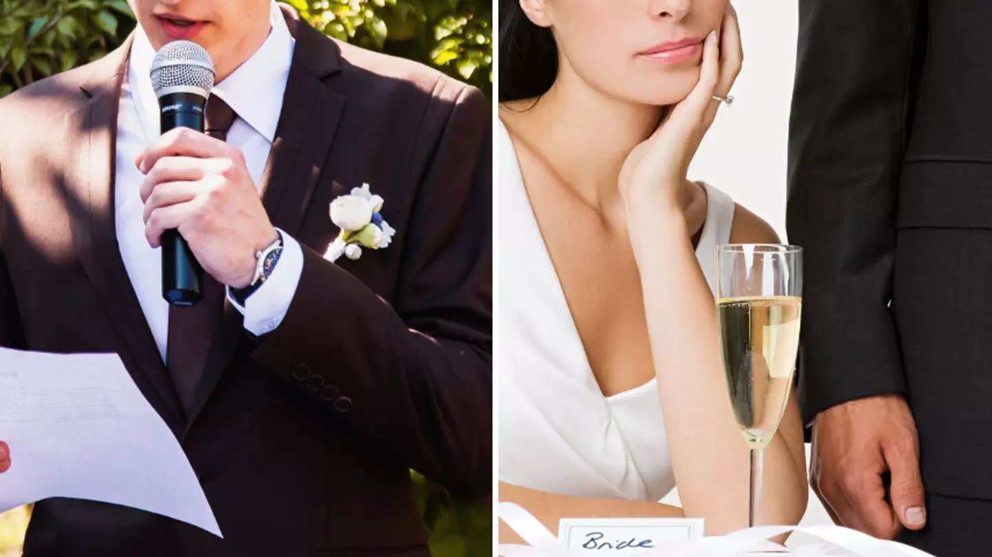 Groom gets brutal revenge on bride using pictures outing her scandal in the middle of their wedding ceremony