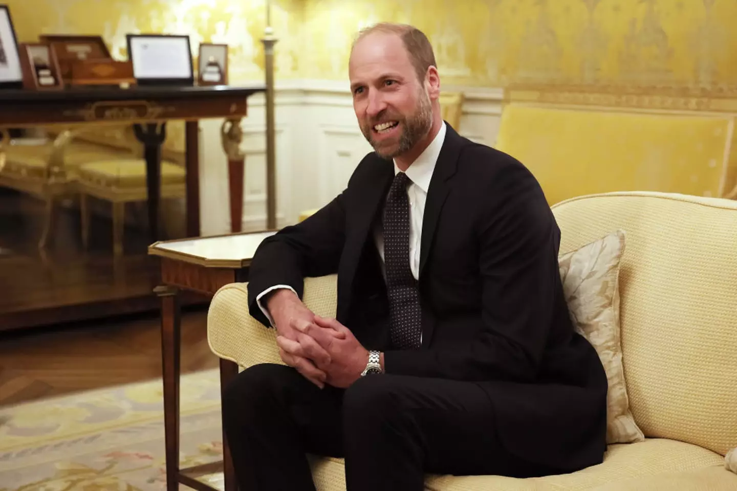 Prince William revealed there'll be 45 people at the royal's Christmas this year (Oleg Nikishin/Getty Images)