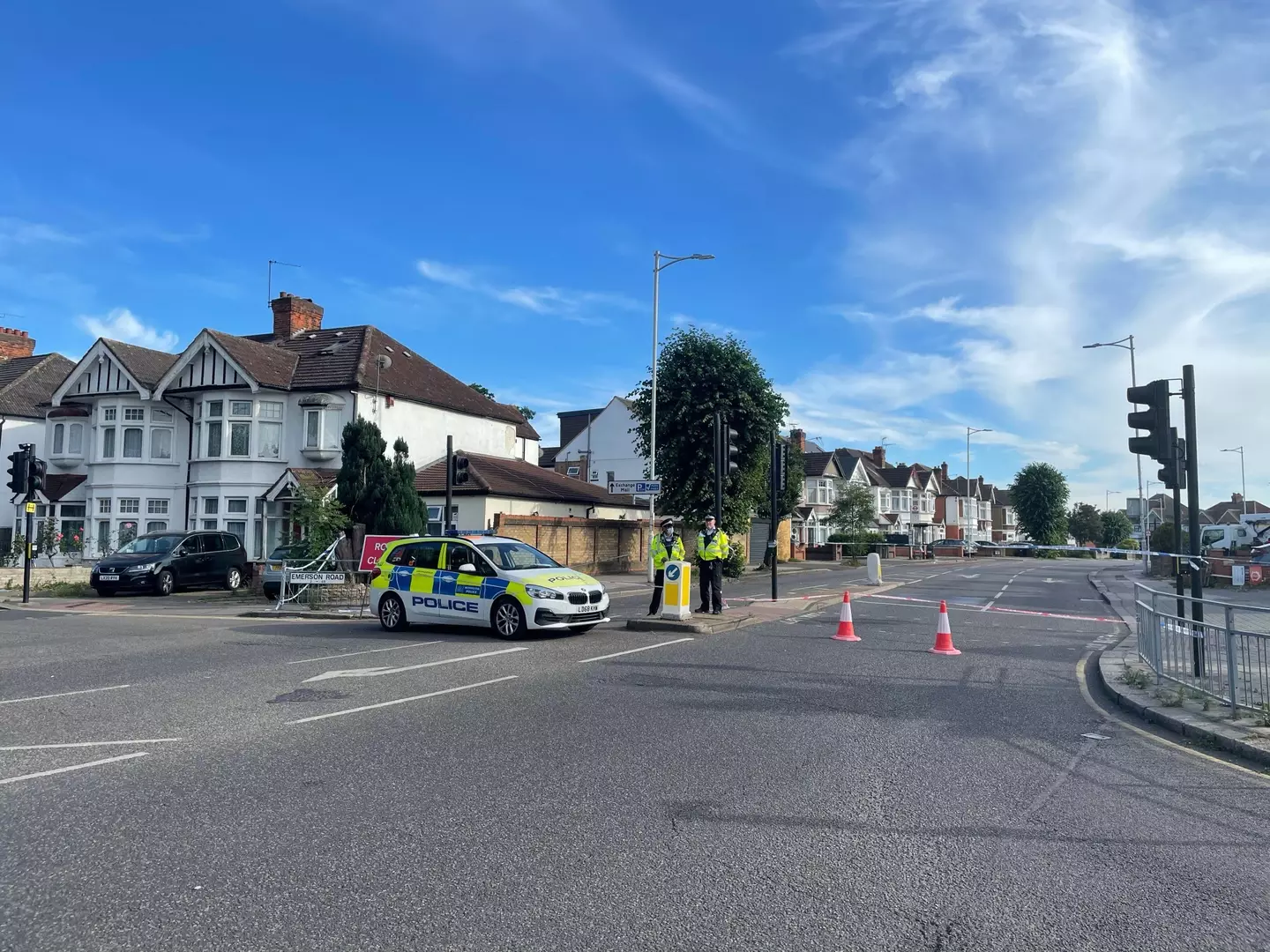 Aleena was attacked on Ilford's Cranbrook Road.