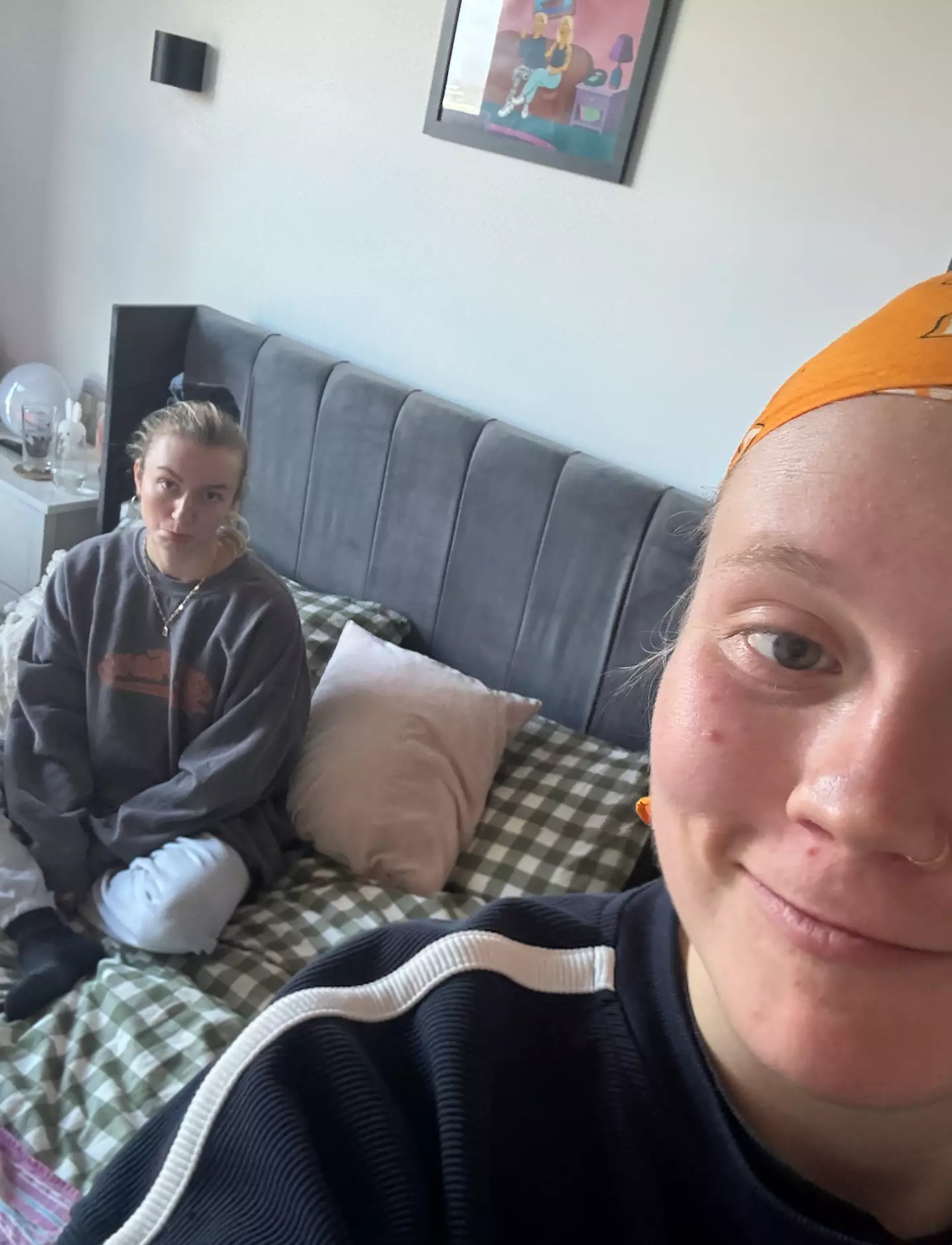 My partner was NOT happy with our old bed (Tyla)