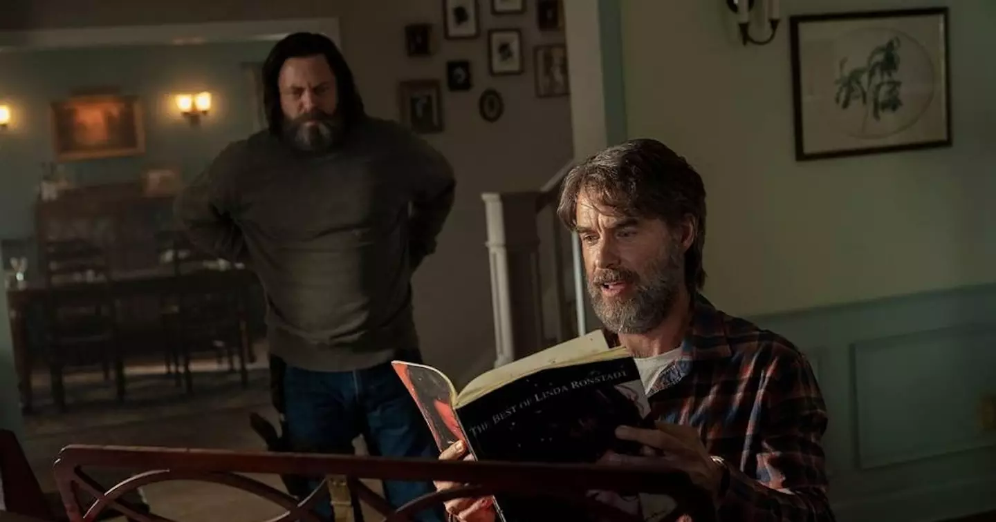 Nick Offerman and Murray Bartlett as Bill and Frank.