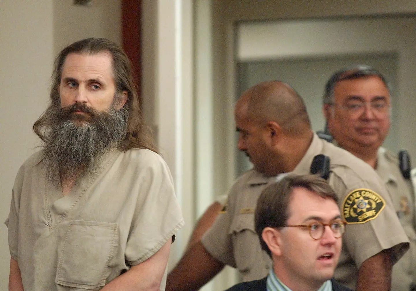 Mitchell was finally sentenced in 2001 (Laura Seitz-Pool/Getty Images)