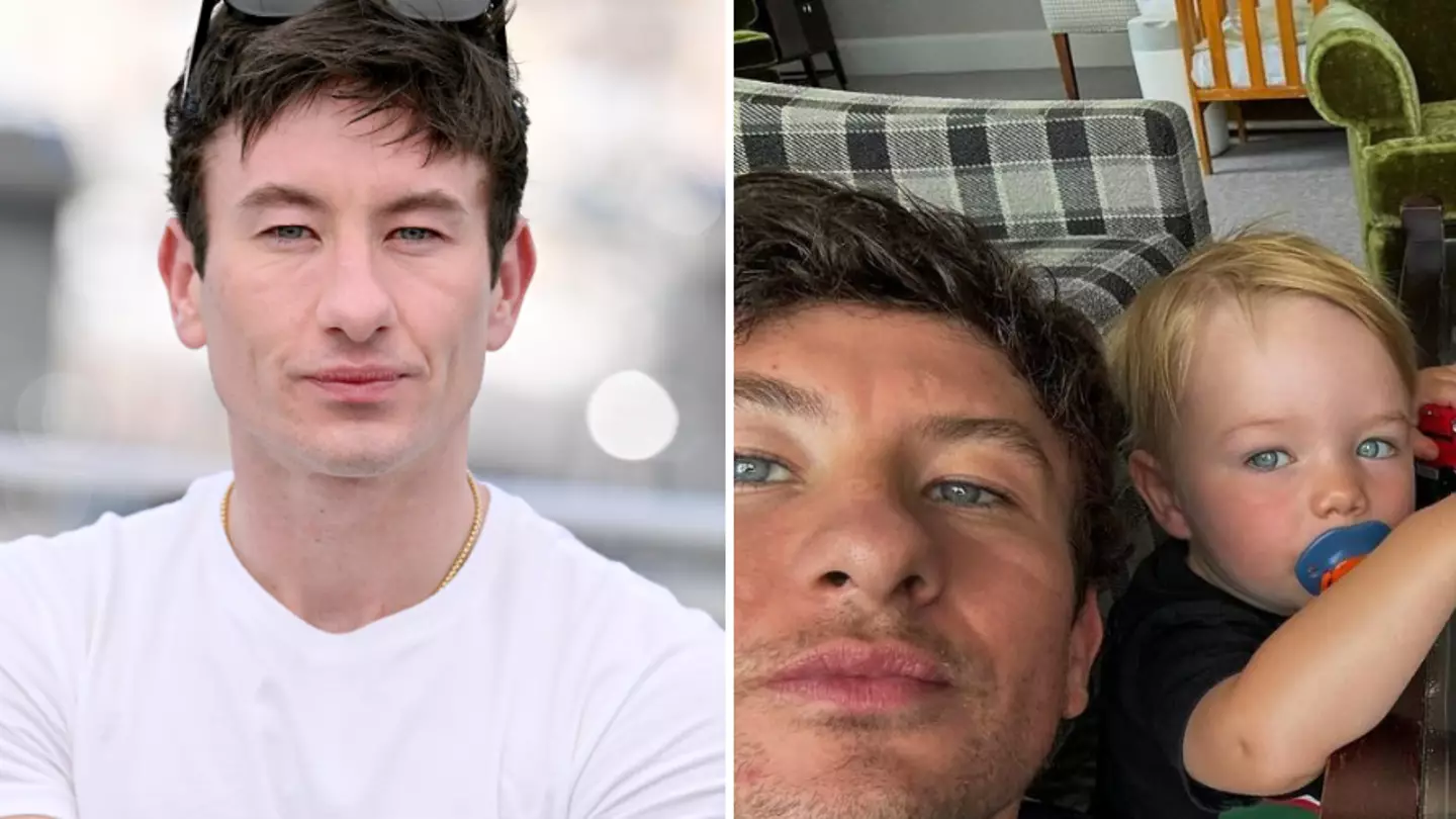 Barry Keoghan fans all point out same thing as he shares extremely rare look at his son