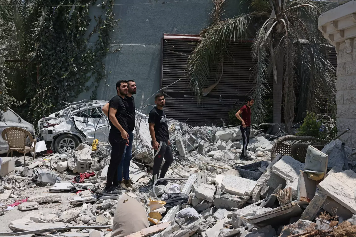 Nine Iranians have been killed (AHMAD GHARABLI/AFP via Getty Images)