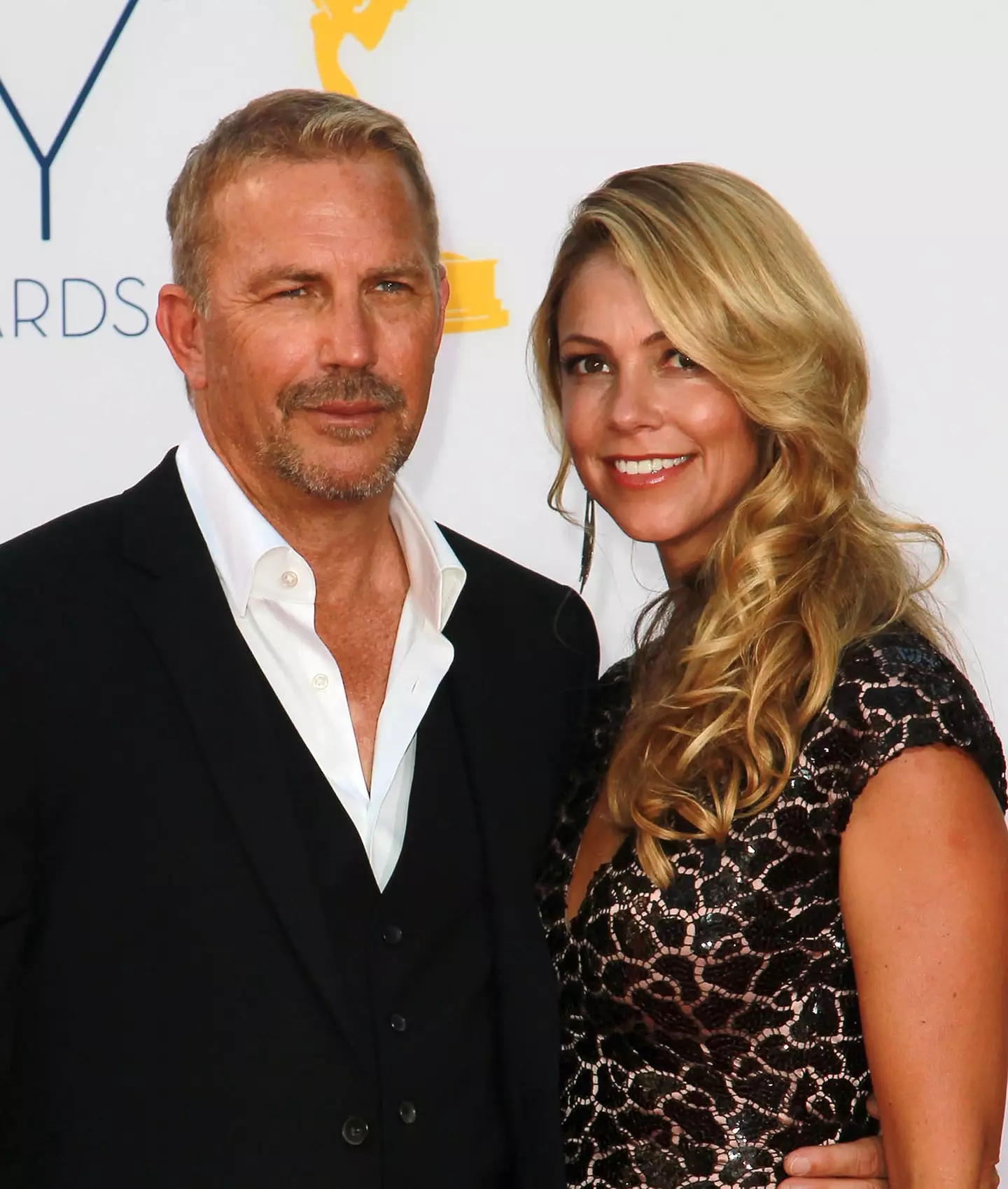 Kevin Costner and Christine Baumgartner.