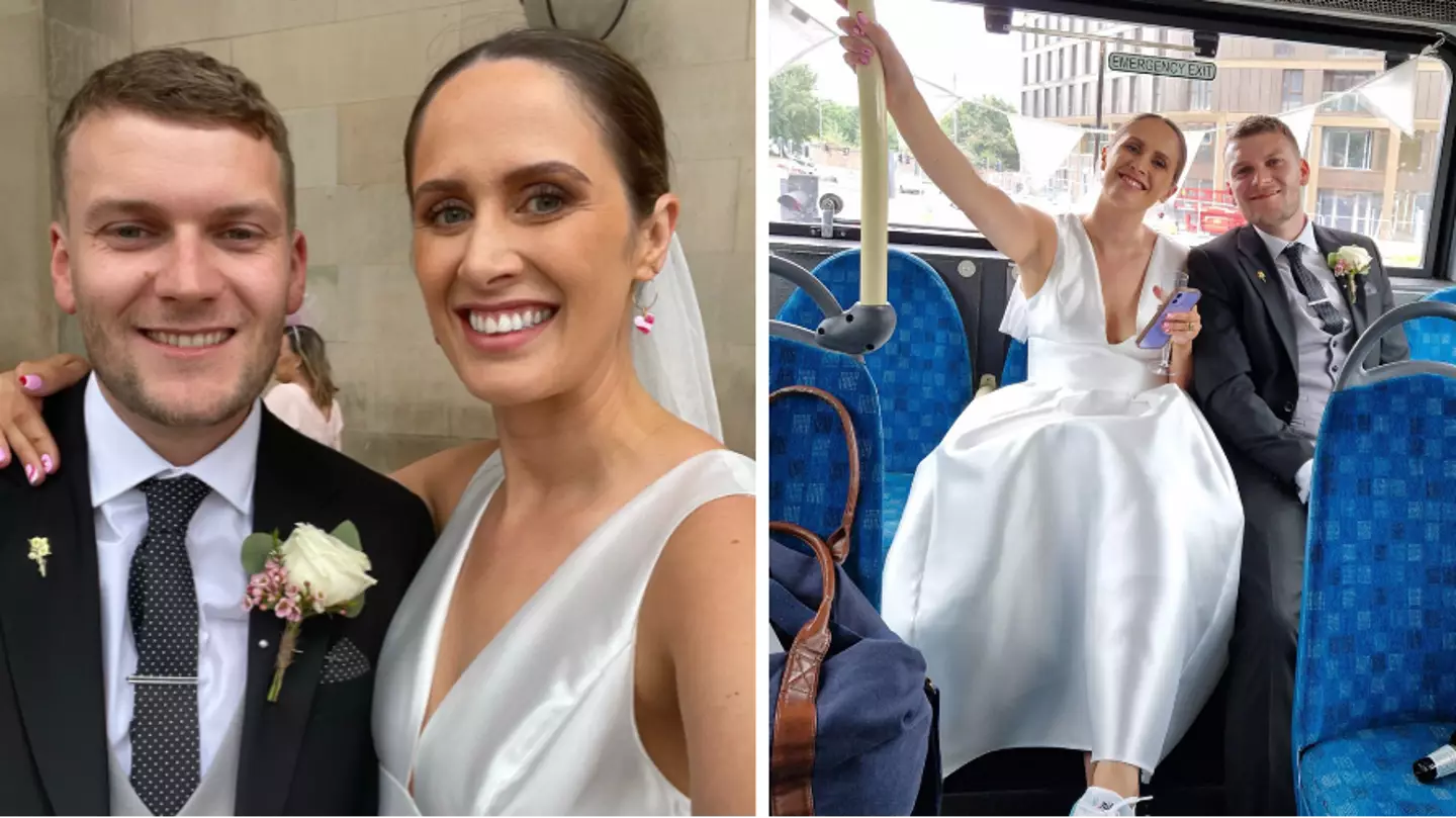Thrifty bride shares how she spent less than £4,000 on wedding