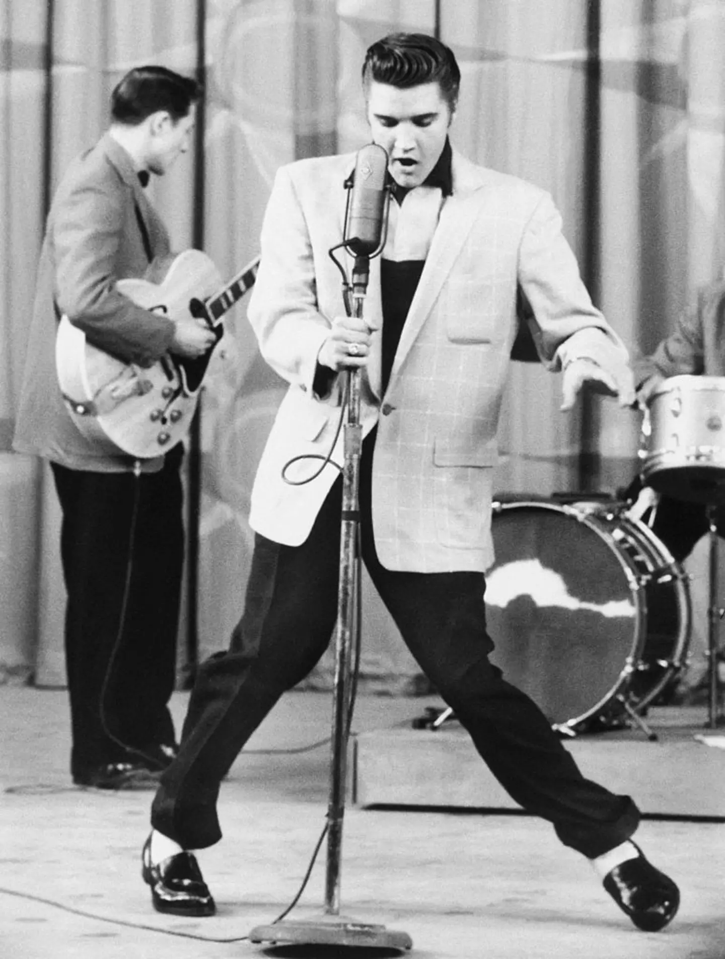 A throwback sketch of Elvis Presley has gone viral for a very unexpected reason (Bettmann / Contributor / Getty Images)