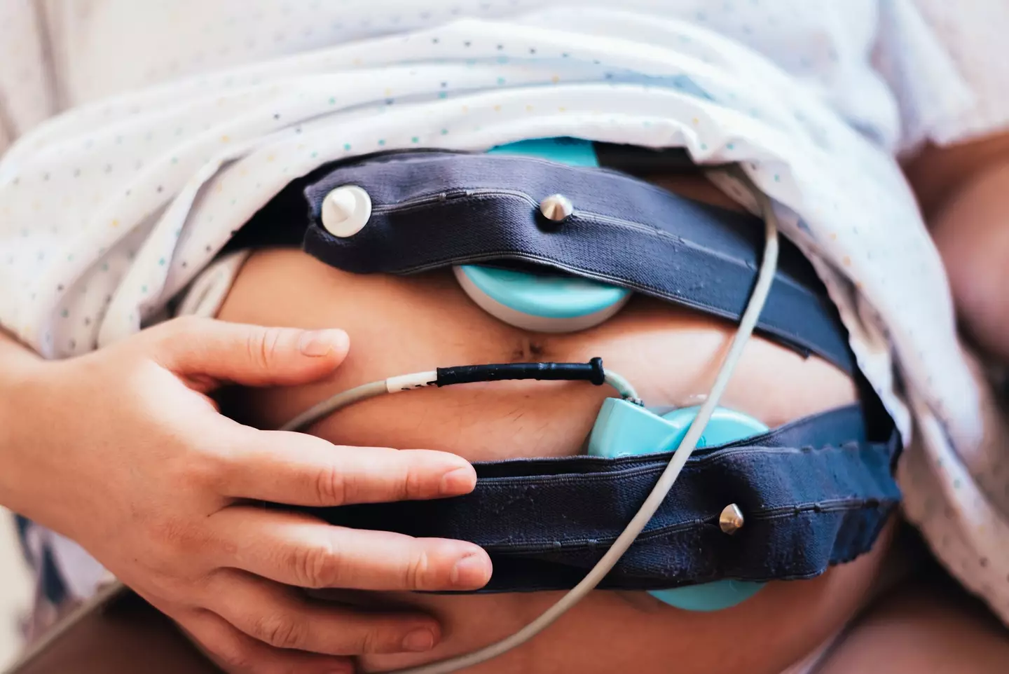 Fans have suggested she may have been wearing a monitor belt (Getty Stock Images)