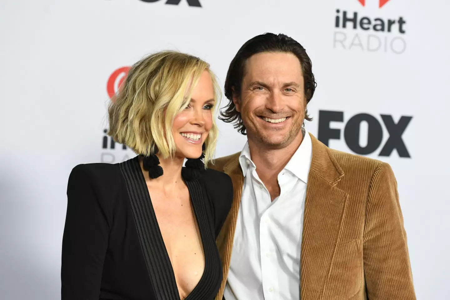 Oliver Hudson and wife Erinn Bartlett. (