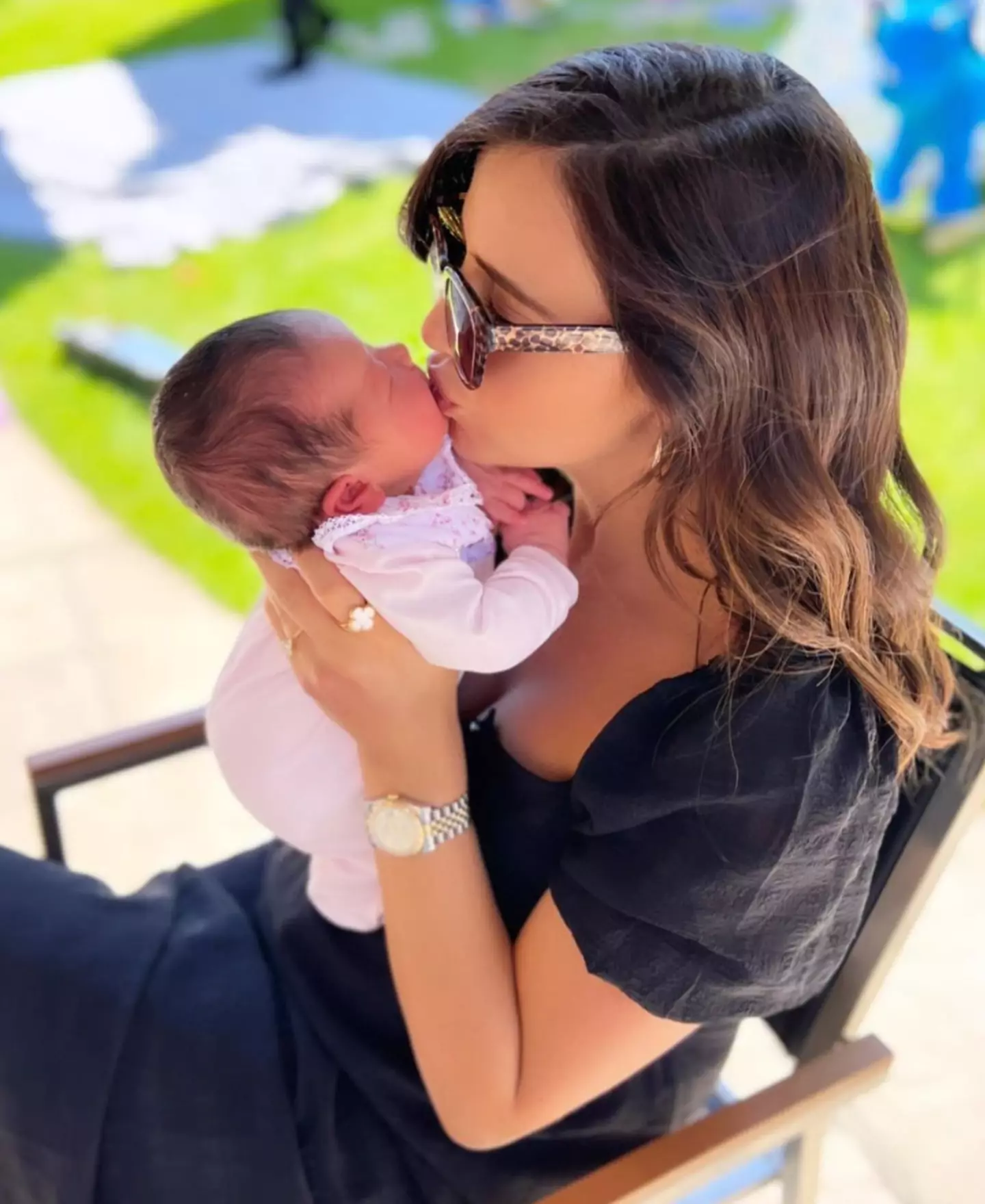 Lucy Mecklenburgh has shared a beautiful photograph of her baby girl (