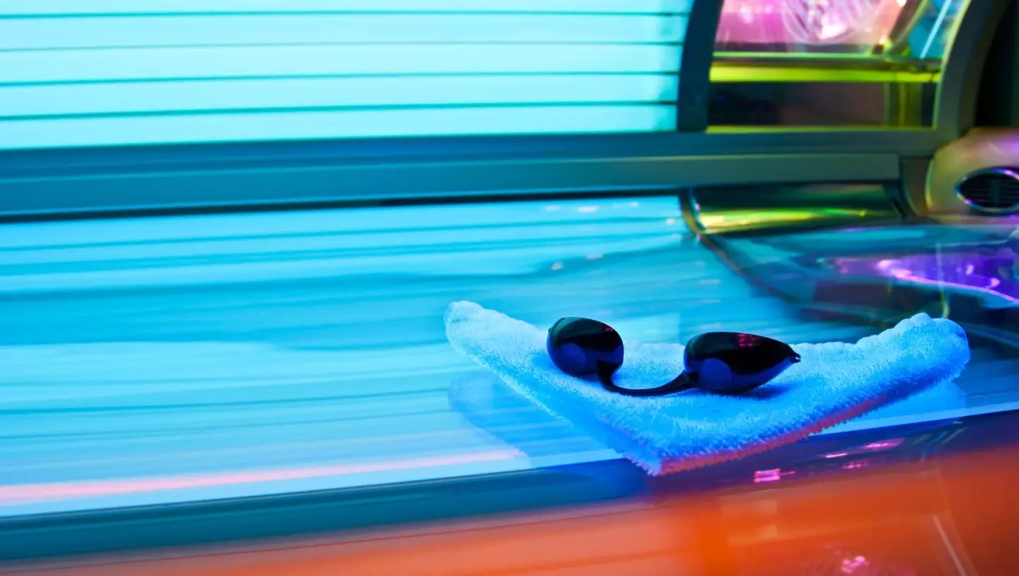 As well as cancer, tanning suites can cause eye damage and deplete the immune system (Getty Stock Image)
