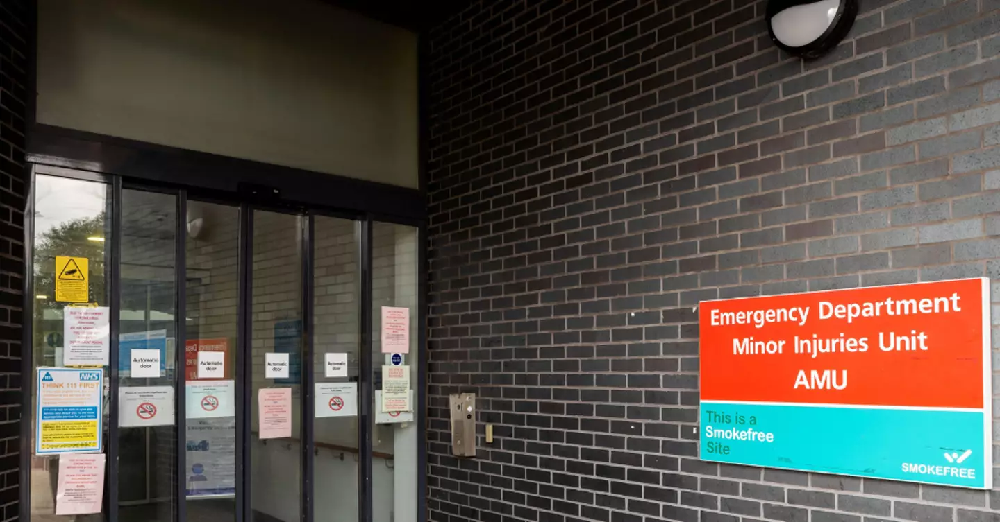 Lucy had to take her daughter to the minor injuries unit.