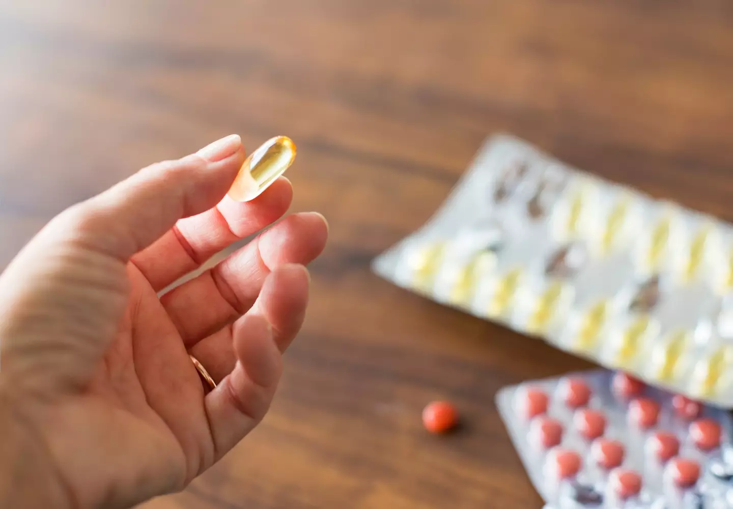 One type of omega-3 is found in certain nuts, seeds and leafy greens (Getty Stock Photo)