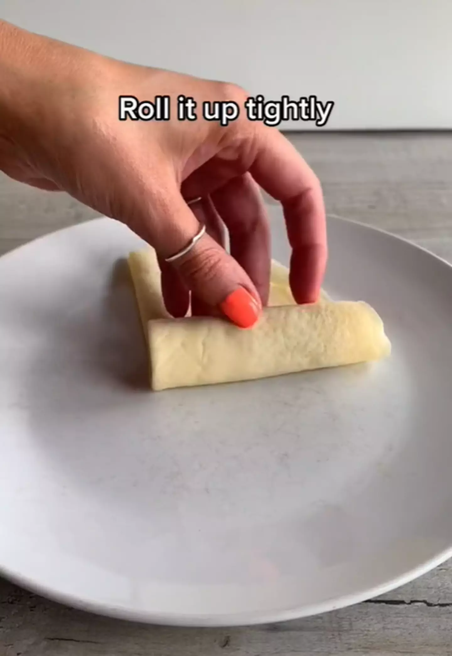 These Kinder Crepe Rolls are super easy to make (
