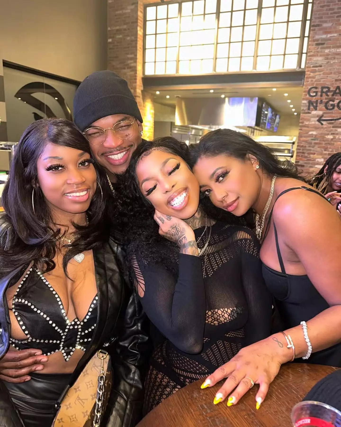 The singer introduced his four partners on social media earlier this year (Instagram/@phoenixx__feather)