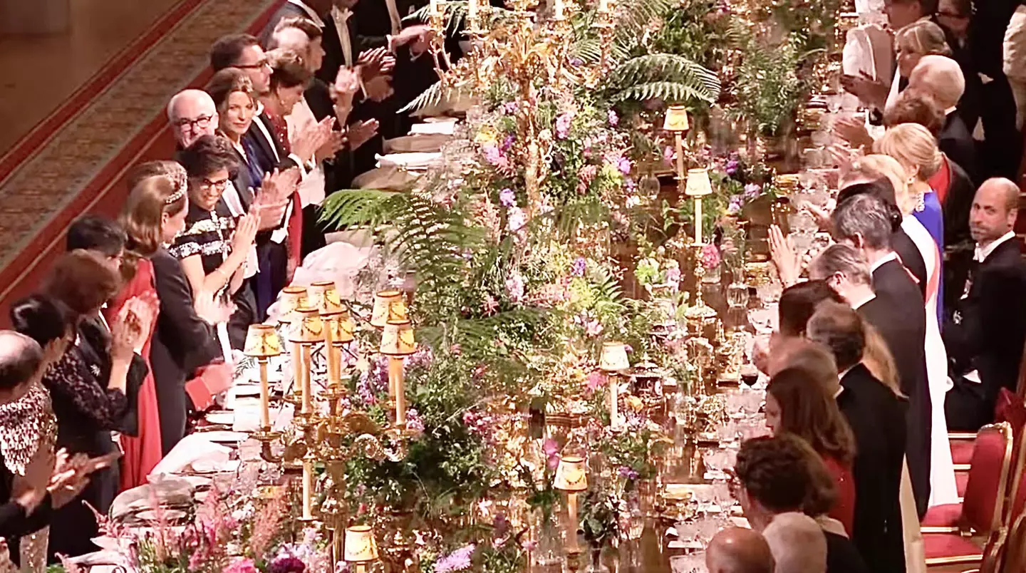 William set tongues wagging for his protocol at the time (X)