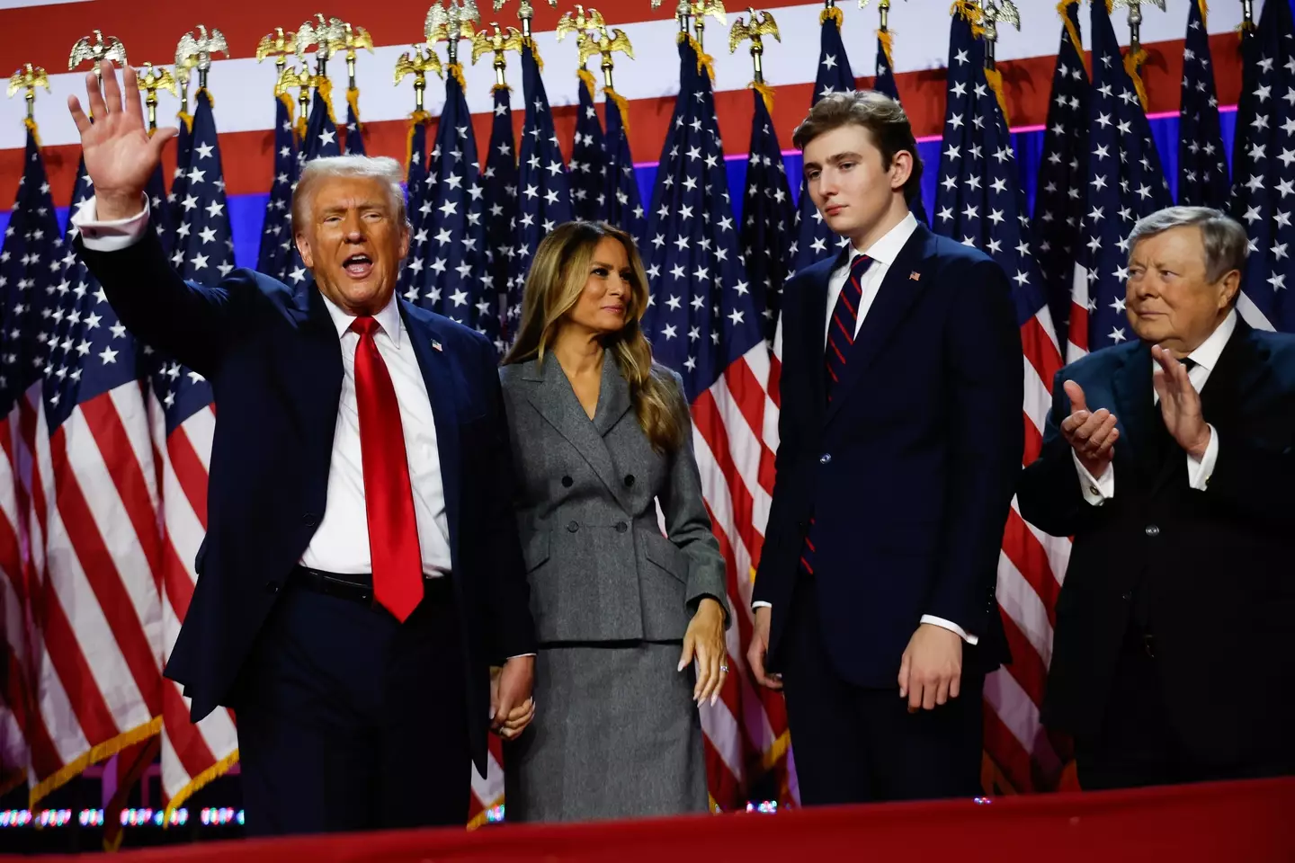 Barron is Trump's youngest son (Chip Somodevilla/Getty Images)