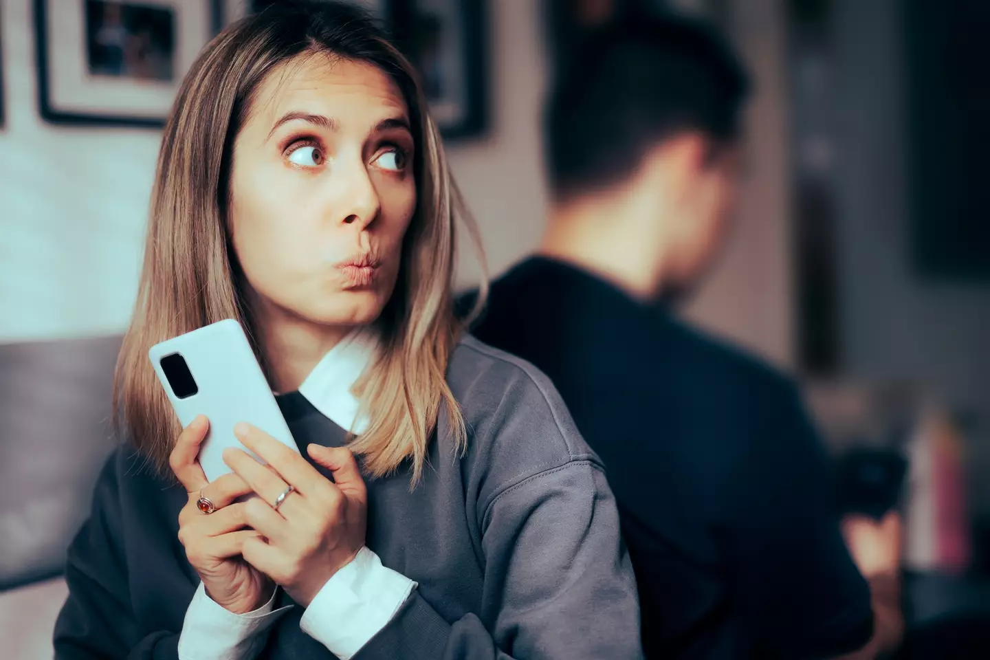 Turns out, one little look did hurt (Getty/nicoletaionescu)