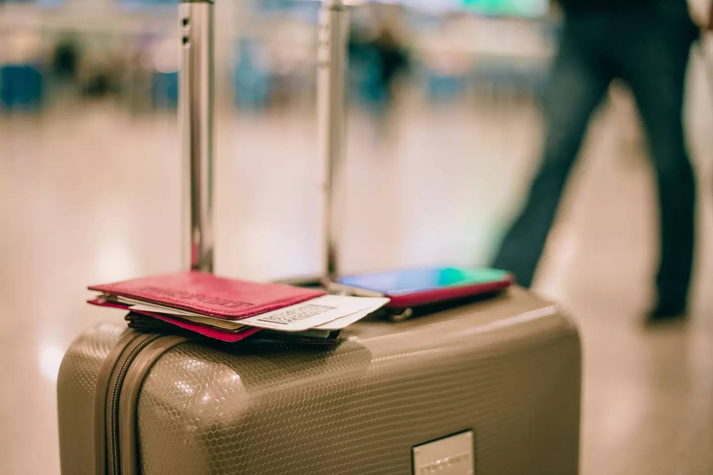 All you need on your luggage tag is your full name, phone number and email address. (Iuliia Bondar / Getty Images)