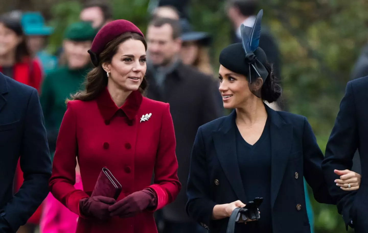 The two duchesses were reported to have fallen out behind the scenes (Samir Hussein/WireImage)