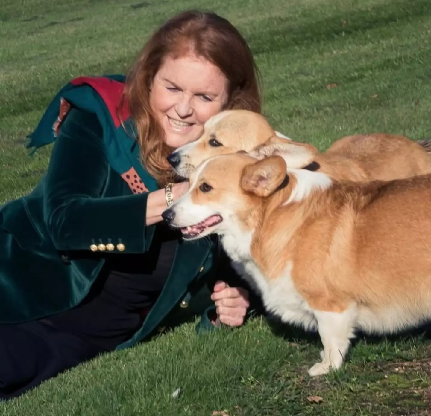 Sarah shares regular photos of her fury friends (Instagram/@sarahferguson15)