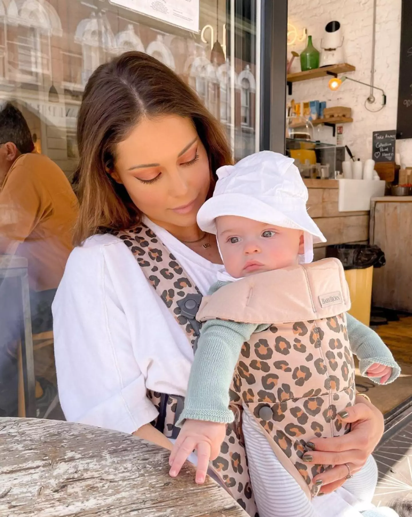 Louise shared how she was feeling on Instagram.