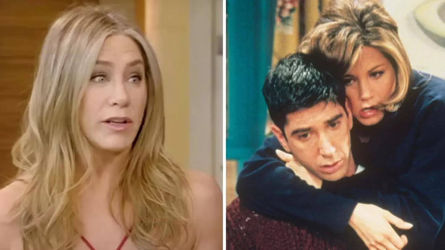 Jennifer Aniston admits her personal relationship with David Schwimmer 'played out' on Friends set