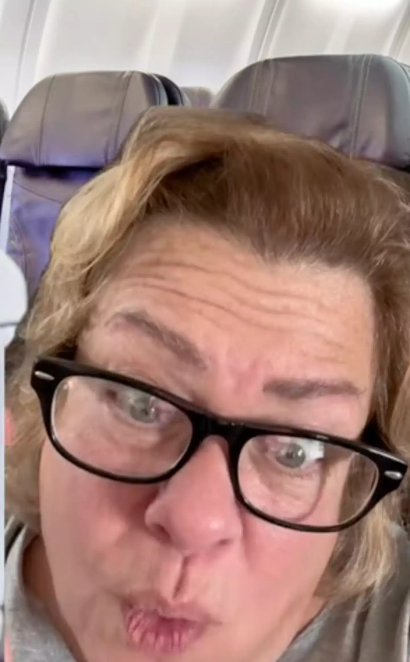 Cindy called the incident 'so peaceful'.