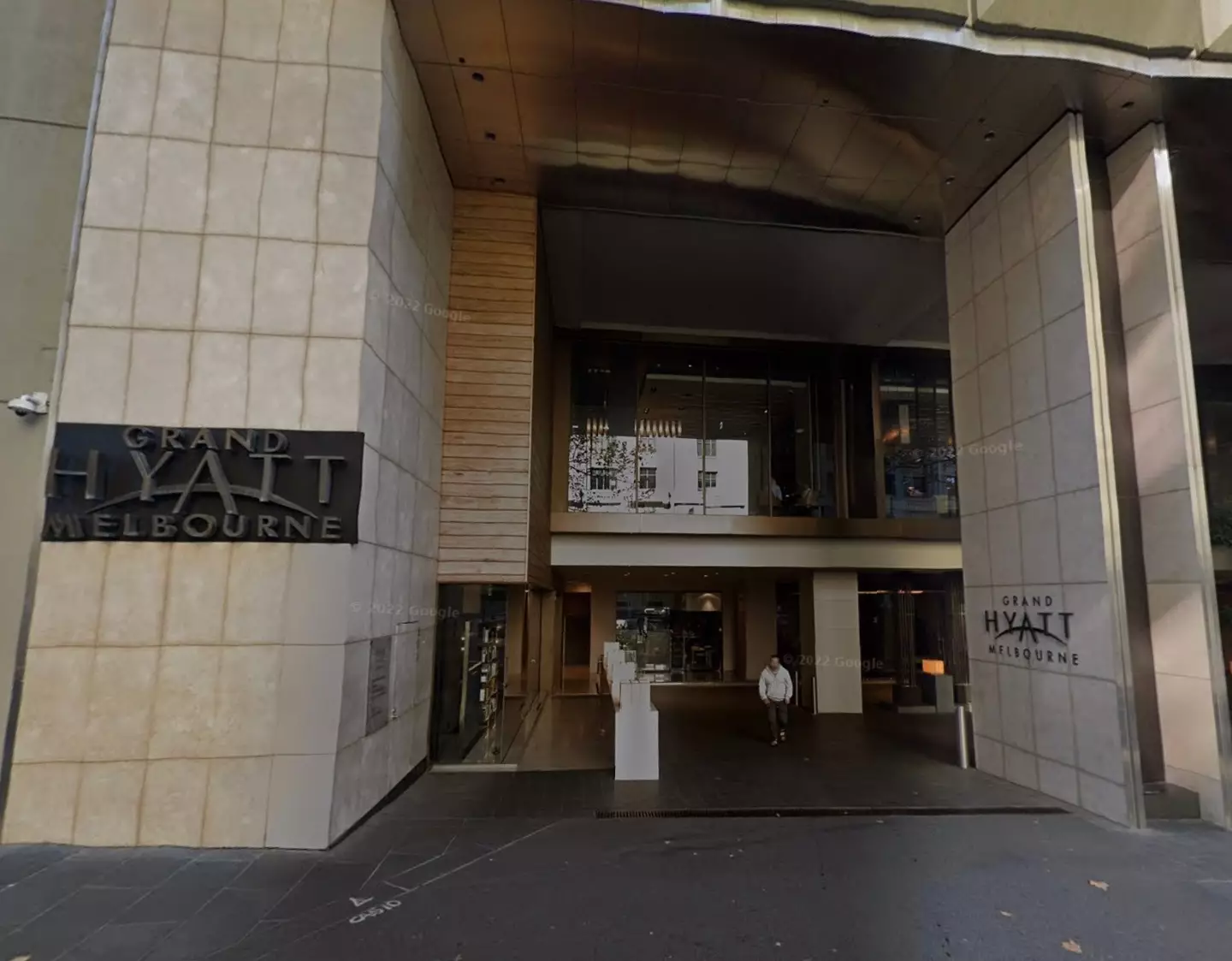 The group stayed at the Grand Hyatt Melbourne.