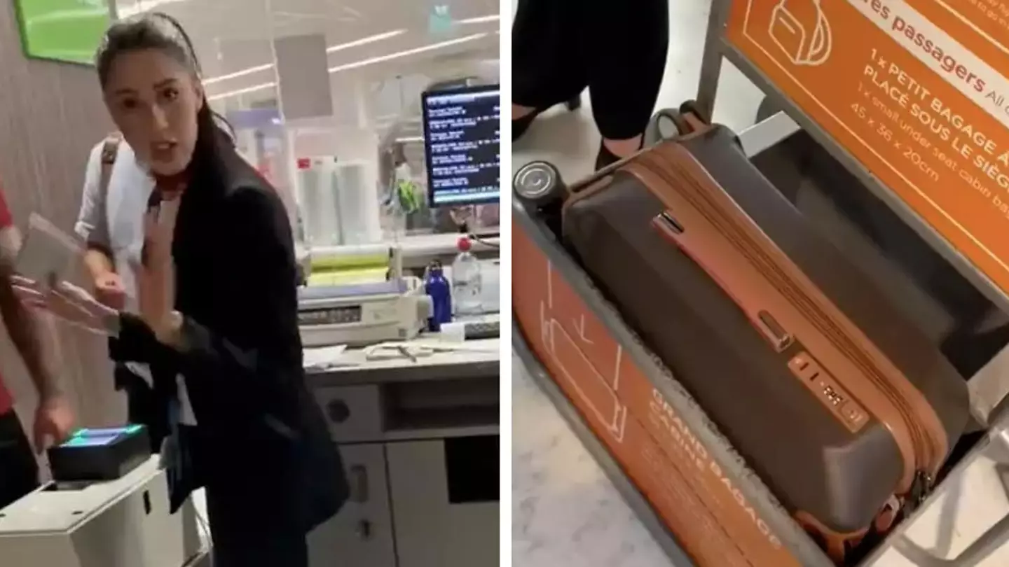 Couple couldn't get on their flight after easyJet staff refused their cabin bag