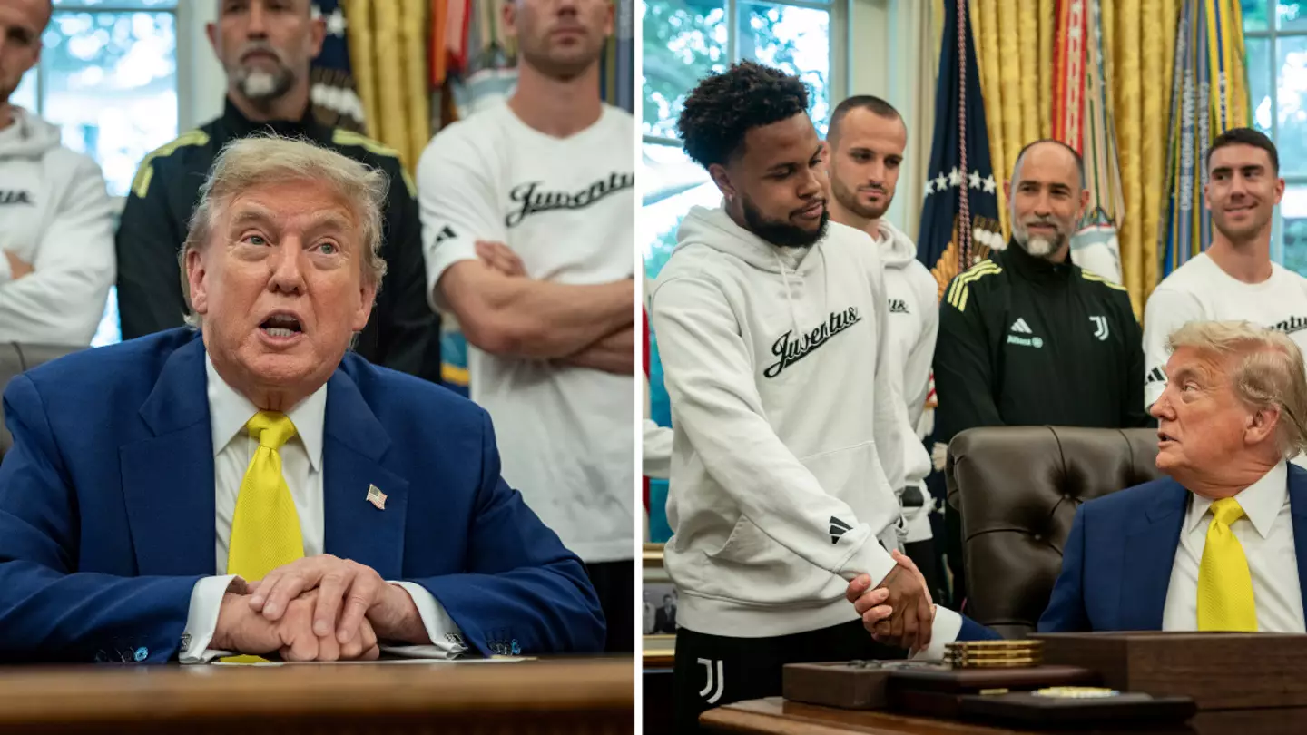 Donald Trump slammed for asking ‘insanely odd’ question to Juventus men’s squad