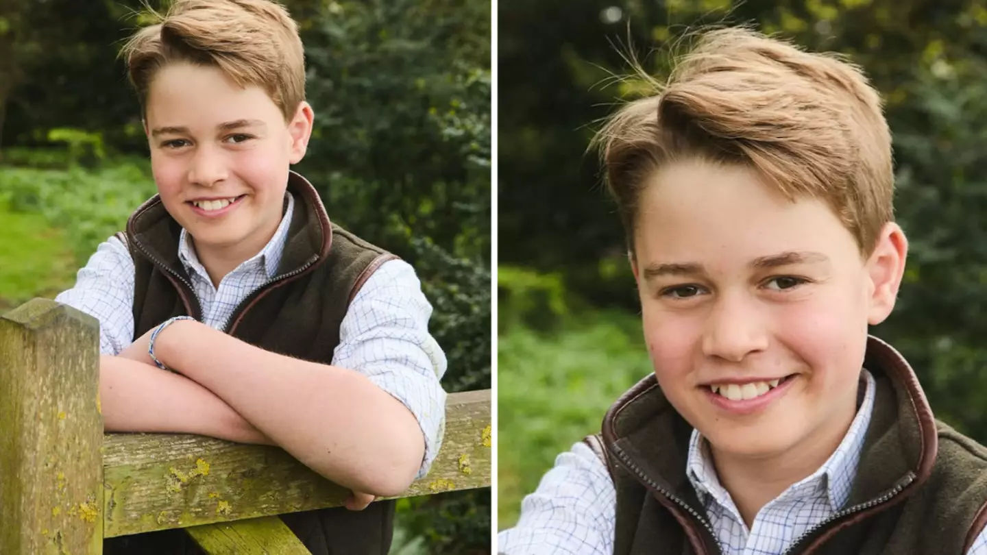 Heartwarming detail in newly released image of Prince George you probably didn’t notice