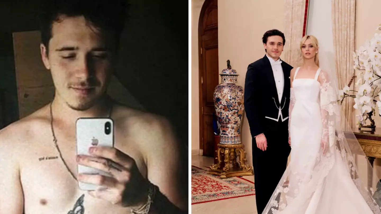 Brooklyn Beckham Shows Off New Tattoo Of His Wedding Vows