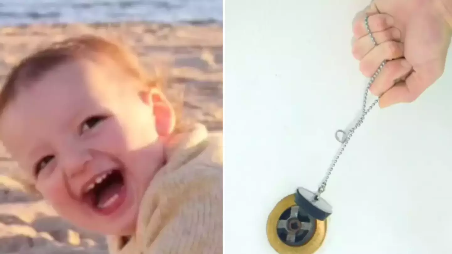 Mum makes terrifying warning against bath plugs after toddler son almost died