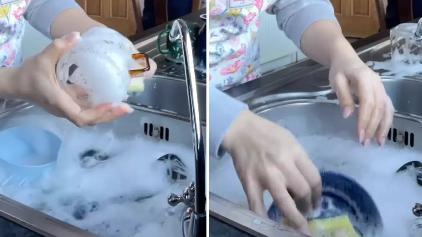 People shocked after seeing ‘how British people wash the dishes’