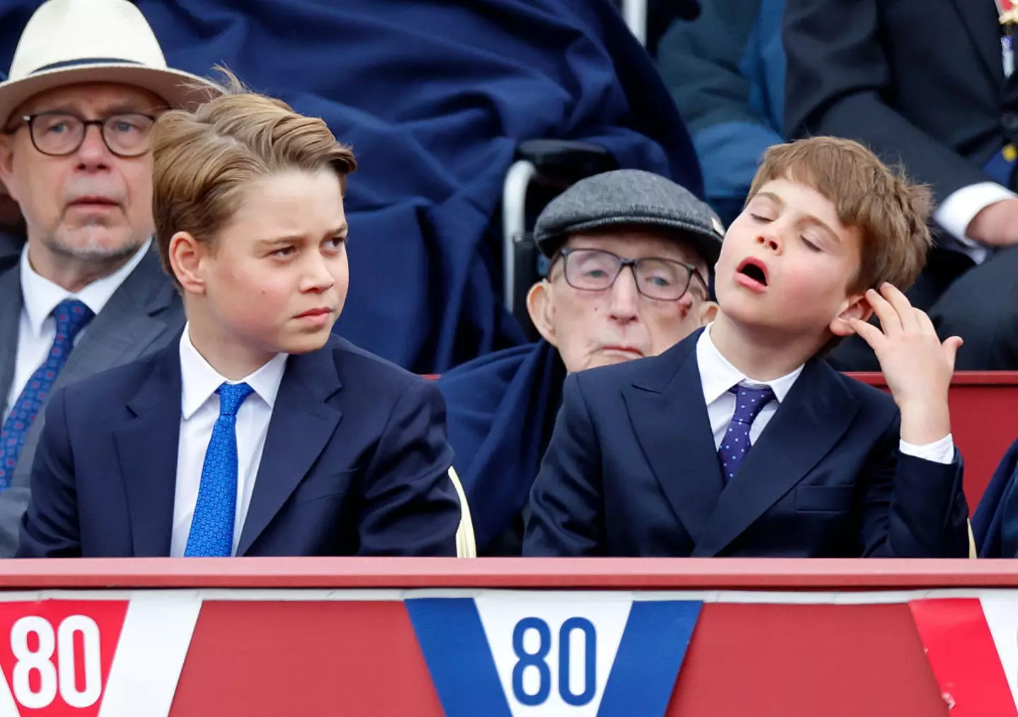 A body language expert has shared her insights on the brother duo's 'hair flick' interaction (Max Mumby/Indigo / Contributor / Getty Images)